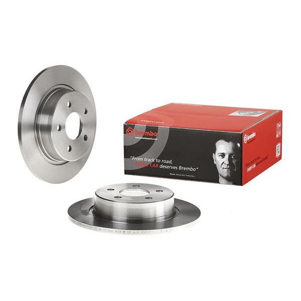2 Disques De Frein Brembo 08.b601.10