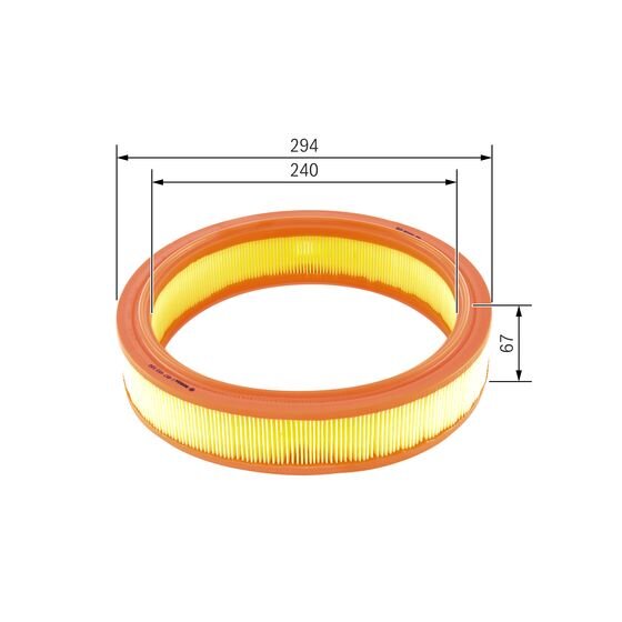 Filtre À Air Bosch S3330