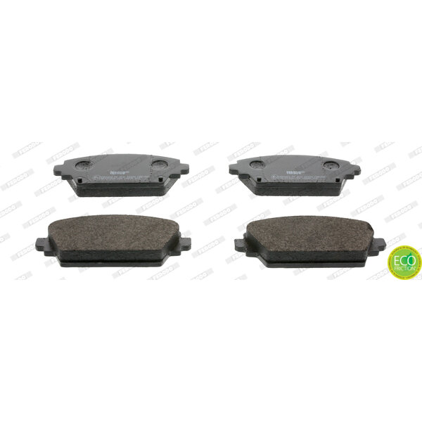 4 Plaquettes De Frein Ferodo Fdb1580