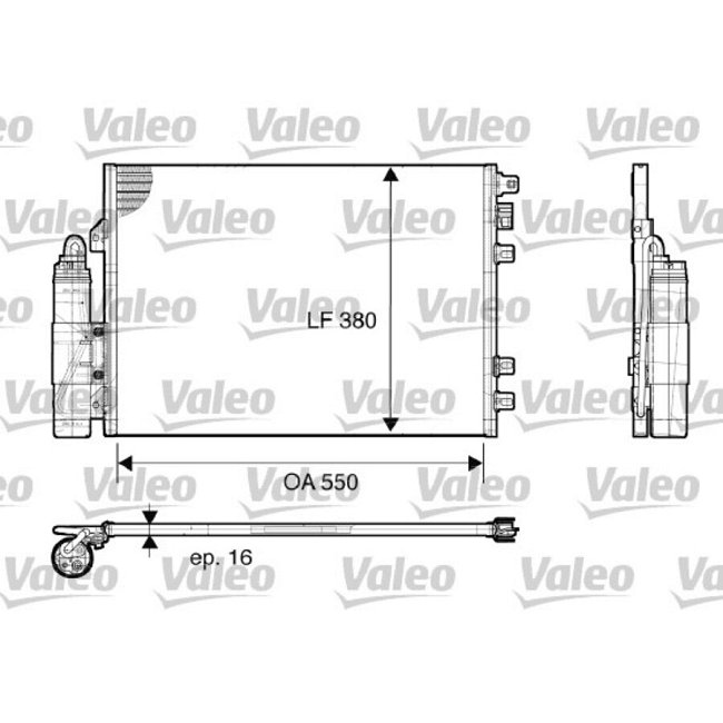Condenseur Valeo 817661