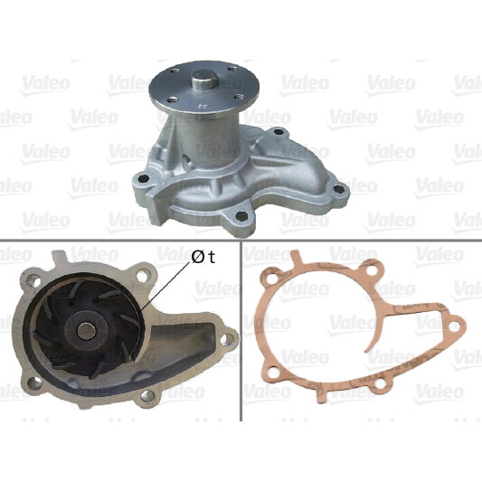 Pompe À Eau Valeo 506737