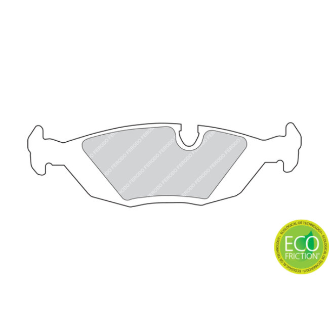 4 Plaquettes De Frein Ferodo Fdb562