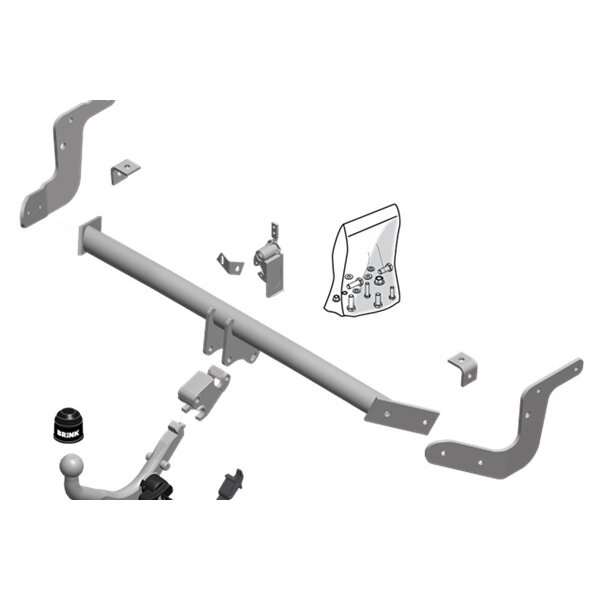 BRINK Attelage ''col De Cygne'' D&eacute;montable Sans Outils  578100