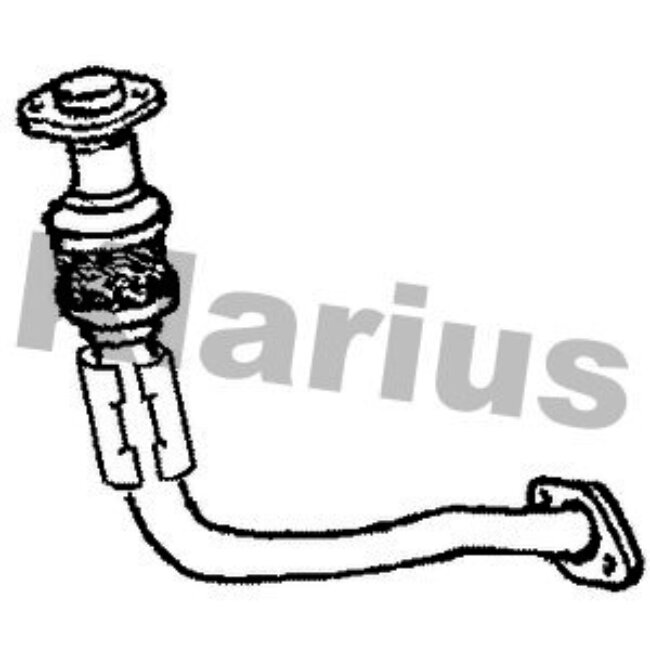 Tube D'échappement Klarius 110398