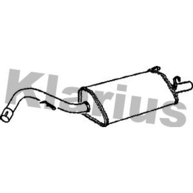 Tube D'échappement Klarius 230574