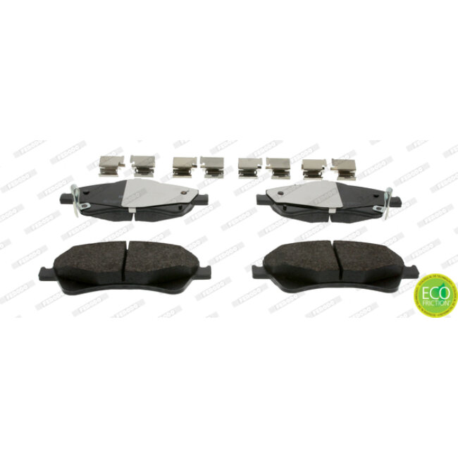 4 Plaquettes De Frein Ferodo Fdb4326