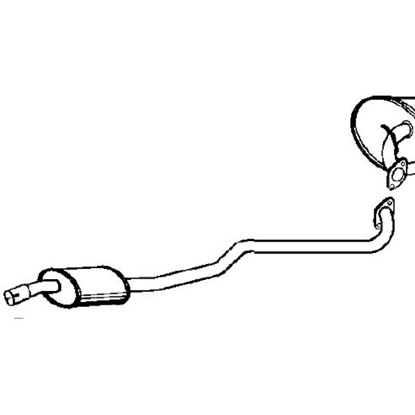 Tube D'échappement Nps T430a119
