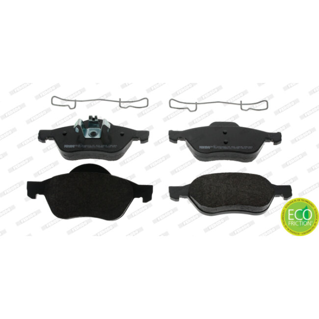 4 Plaquettes De Frein Ferodo Fdb1866