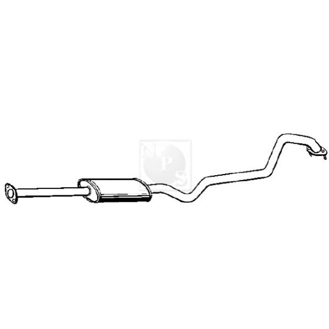 Tube D'échappement Nps N430n266