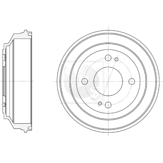 Tambour De Frein Nps H340a00