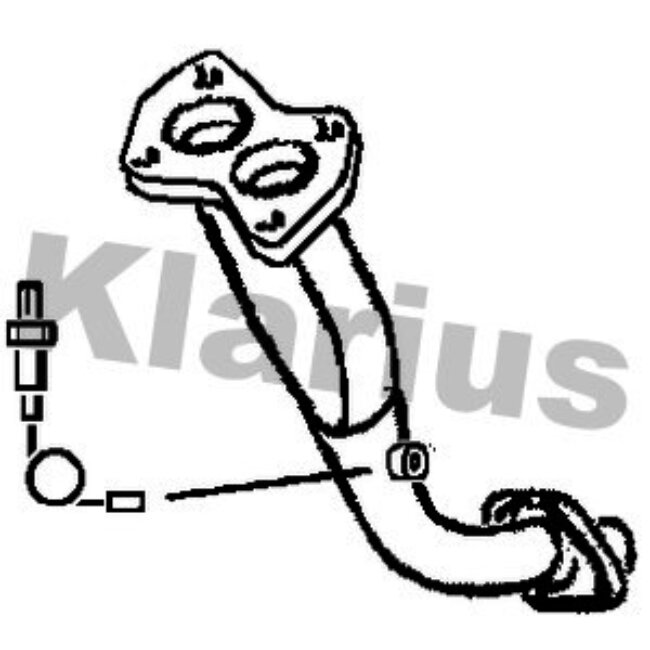 Tube D'échappement Klarius 301049