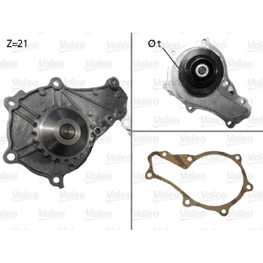 Pompe À Eau Valeo 506714