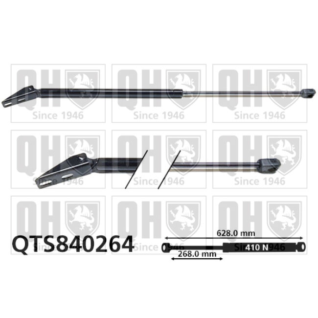 Vérin De Coffre Quinton Hazell Qts840264