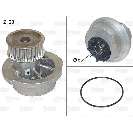 Pompe À Eau Valeo 506308