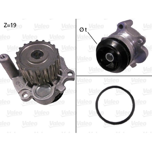 Pompe À Eau Valeo 506533