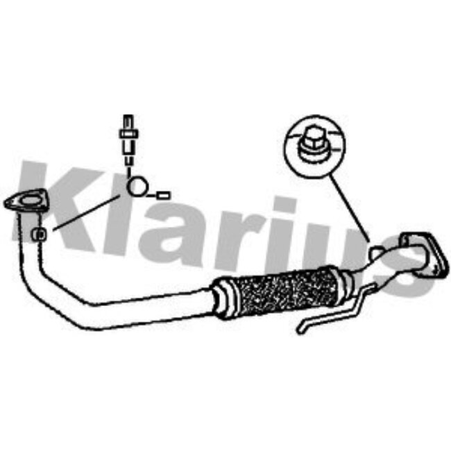Tube D'échappement Klarius 301138