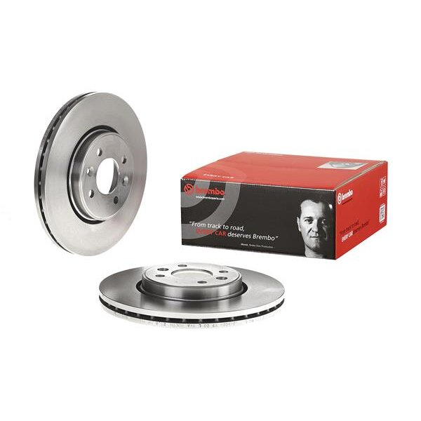 2 Disques De Frein Brembo 09.8137.24
