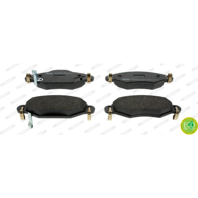 4 Plaquettes De Frein Ferodo Fdb1513