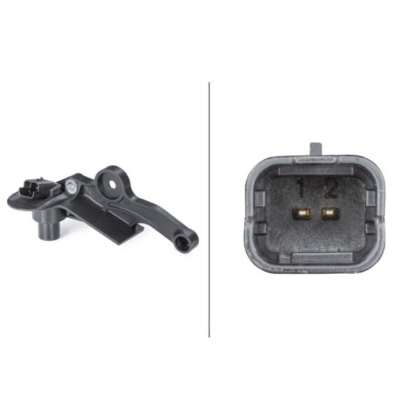 Capteur D'angle, Vilebrequin Hella 6pu 009 163-461