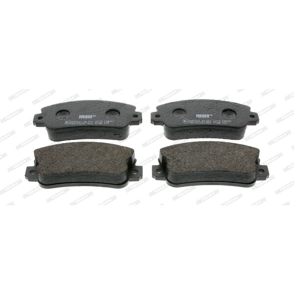 4 Plaquettes De Frein Ferodo Fdb351b