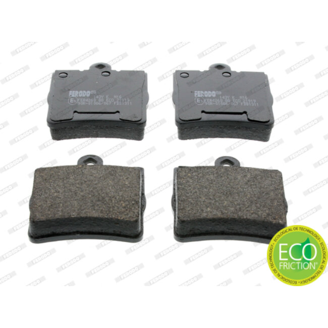 4 Plaquettes De Frein Ferodo Fdb1311