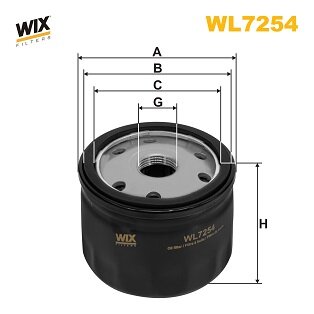 Filtre À Huile Wix Wl7254