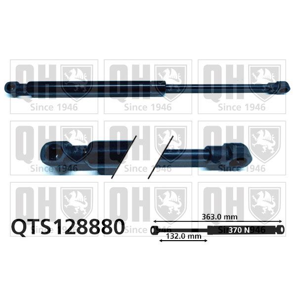 Vérin De Coffre Quinton Hazell Qts128880