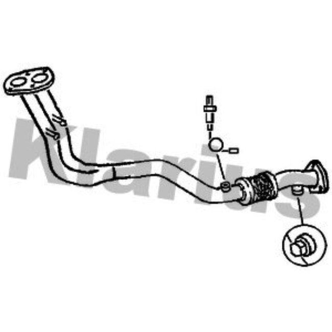 Tube D'échappement Klarius 301123