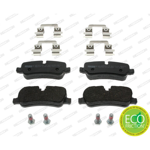 4 Plaquettes De Frein Ferodo Fdb1613