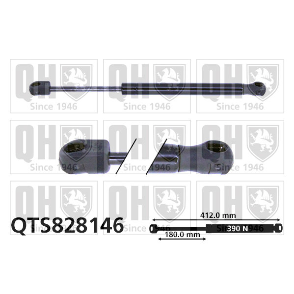 Vérin De Capot Quinton Hazell Qts828146