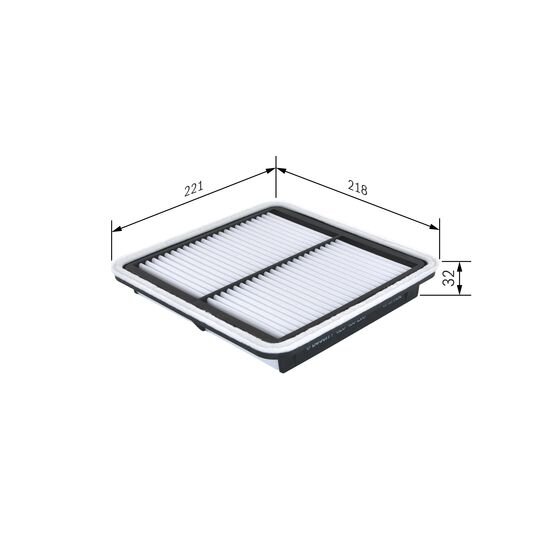 Filtre À Air Bosch S0206