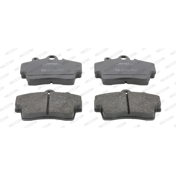 4 Plaquettes De Frein Ferodo Fdb1307