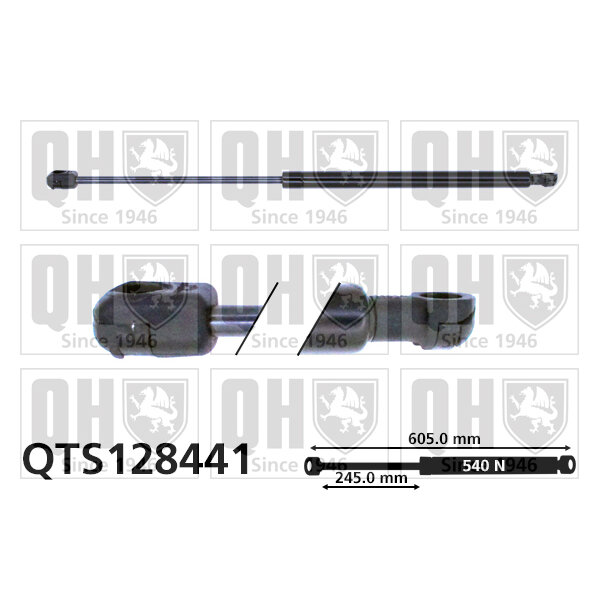 Vérin De Coffre Quinton Hazell Qts128441