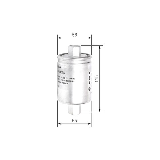 Filtre À Carburant Bosch 0450905911