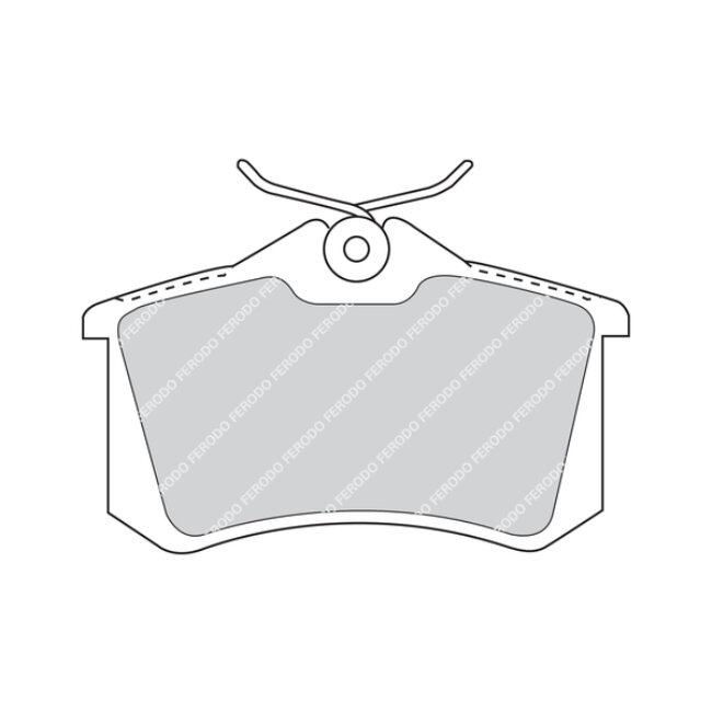 4 Plaquettes De Frein Ferodo Fdb5026