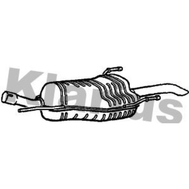 Silencieux Arrière Klarius 220813