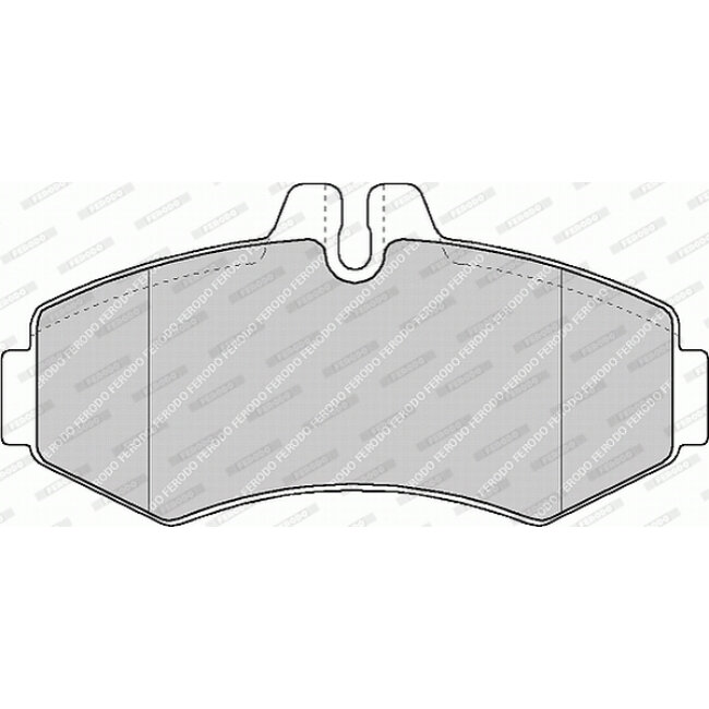4 Plaquettes De Frein Ferodo Fvr1304