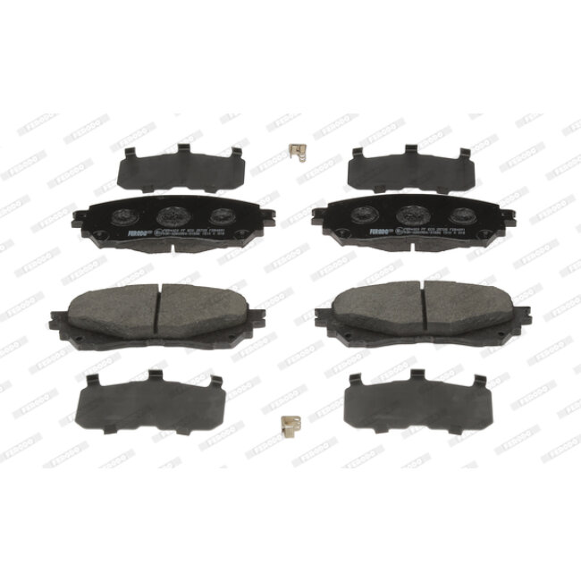 4 Plaquettes De Frein Ferodo Fdb4891