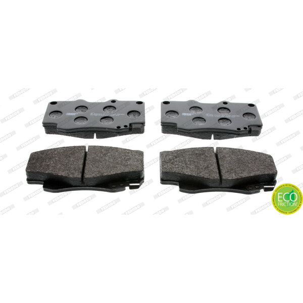 4 Plaquettes De Frein Ferodo Fdb1852