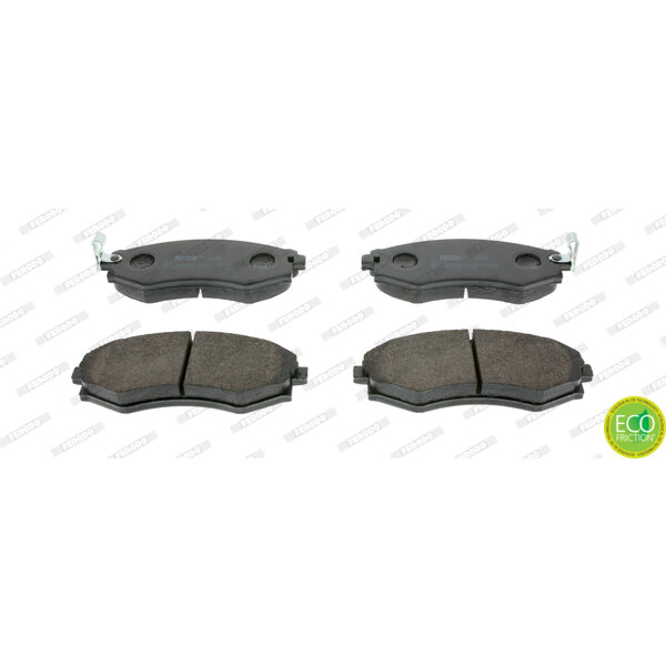 4 Plaquettes De Frein Ferodo Fdb600