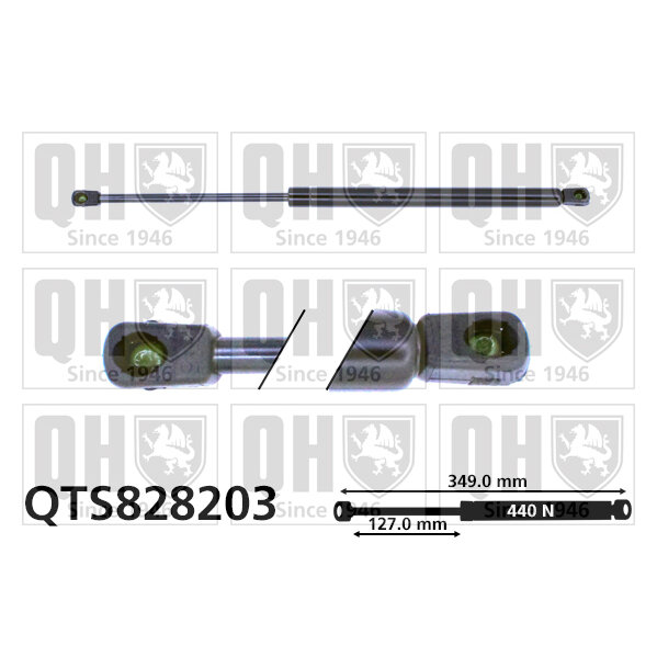 Vérin De Coffre Quinton Hazell Qts828203