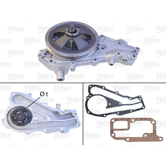 Pompe À Eau Valeo 506599