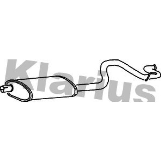 Tube D'échappement Klarius 260538