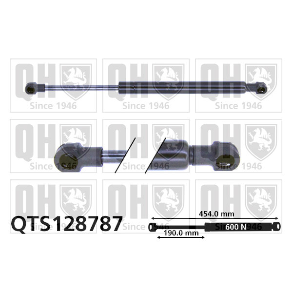 Vérin De Coffre Quinton Hazell Qts128787