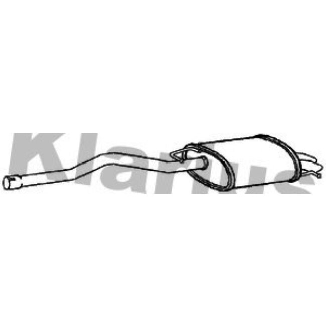 Silencieux Arrière Klarius 250680