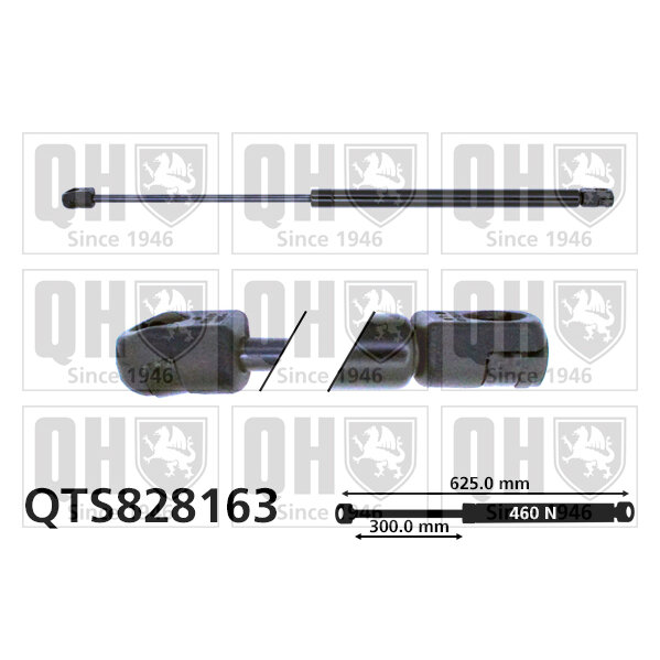 Vérin De Coffre Quinton Hazell Qts828163