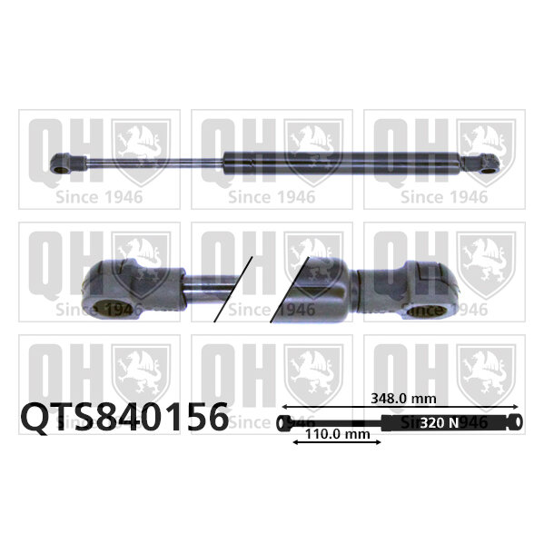 Vérin De Coffre Quinton Hazell Qts840156
