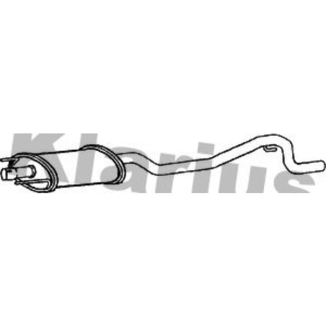 Silencieux Intermédiaire Klarius 270704