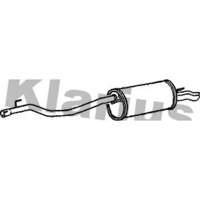 Silencieux Arrière Klarius 250608