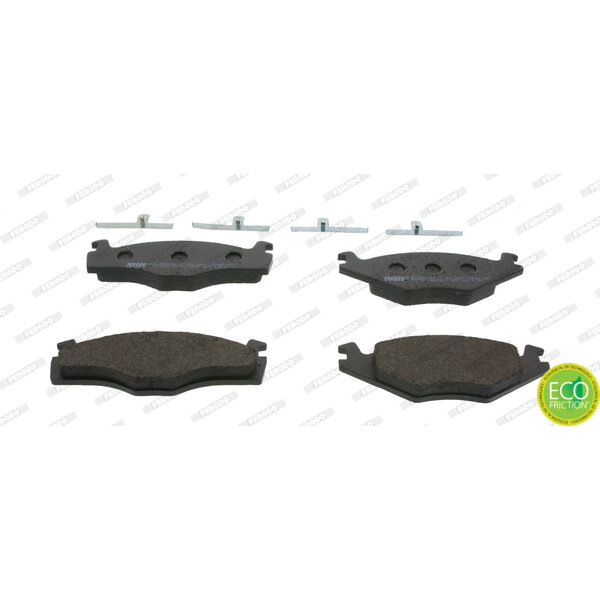 4 Plaquettes De Frein Ferodo Fdb392